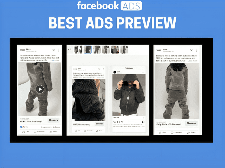 Clothing brand Facebook ads management