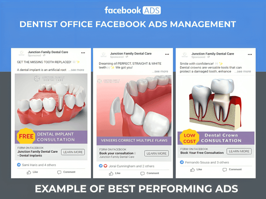 Dental clinic advertising screenshot 5