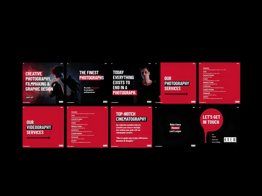 Filmmaking and graphics designer LinkedIn marketing