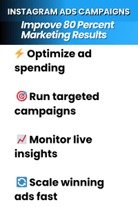 Instagram ads campaign setup for contractors in London