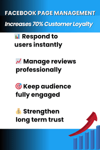 Facebook page management for retailers in London