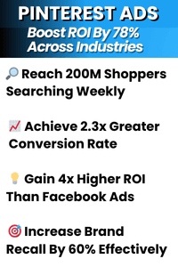 Pinterest ads dashboard displaying campaign performance, ad spend optimization, and audience reach analytics