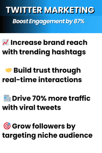 Twitter management for service companies in London